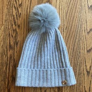 Yves Salomon beanie